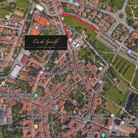 阿雷佐Ca De Guelfi Residenza D'Epoca住宿加早餐旅馆 外观 照片